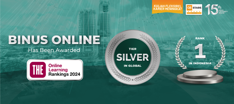 BINUS ONLINE Earns Global Silver and Indonesia’s Top Online Campus in THE Online Learning Ranking 2024