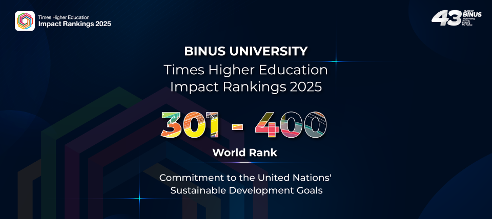Collaborative Growth in Sustainability Education Strengthens BINUS UNIVERSITY in THE Impact Rankings 2025
