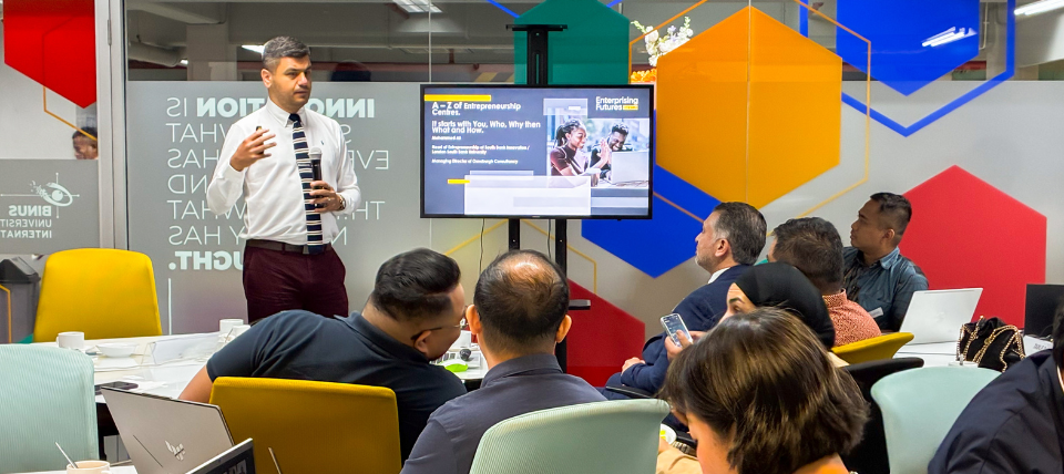 BINUS UNIVERSITY’s Commitment to Foster Global Entrepreneurs